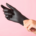 Nitrax Nitrile Black 6 Mil Textured Disposable Gloves